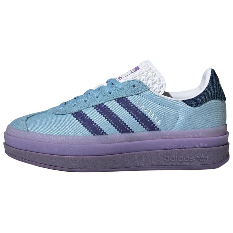 Adidas Kseniaschnaider X Adidas Women's Gazelle Bold 'Blue Denim' Women's Sneakers IG4339
