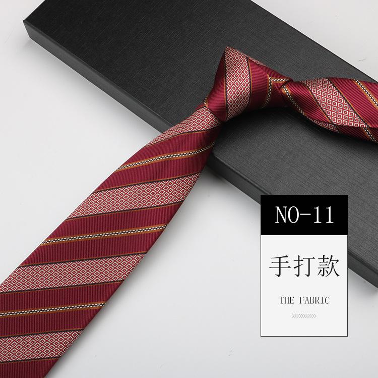Деловой галстук мужской ручной работы, свадебный для жениха, для работы, банкетный, высококлассный узор, 8 см длиной