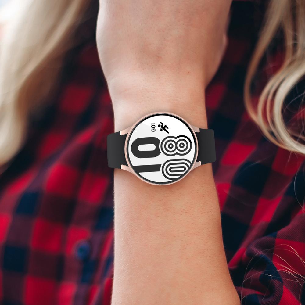 Закаленное Стекло+Чехол для Samsung Galaxy Watch 4/5/6 44мм40мм Защита Экрана Бампер Оболочка Жесткий Матовый Защитный Чехол Со всех сторон