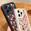 Чехол с мультяшным рисунком Санта-Клауса для iPhone 17 Air 16e 16 15 14 Pro Max 13 17 Pro Max 17 Pro 17 Противоударный Мягкий ТПУ Силиконовый Чехол для Телефона Funda