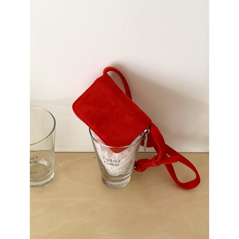 Новая маленькая квадратная сумка, женская сумка-мессенджер, высококлассная монетница, простая одноплечевая сумка для губной помады, наушников, мини-сумка из замши.