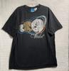 Wckd Mens T Shirt Black Geometric XL Cotton Blend Popeyes Short Sleeve Vintage