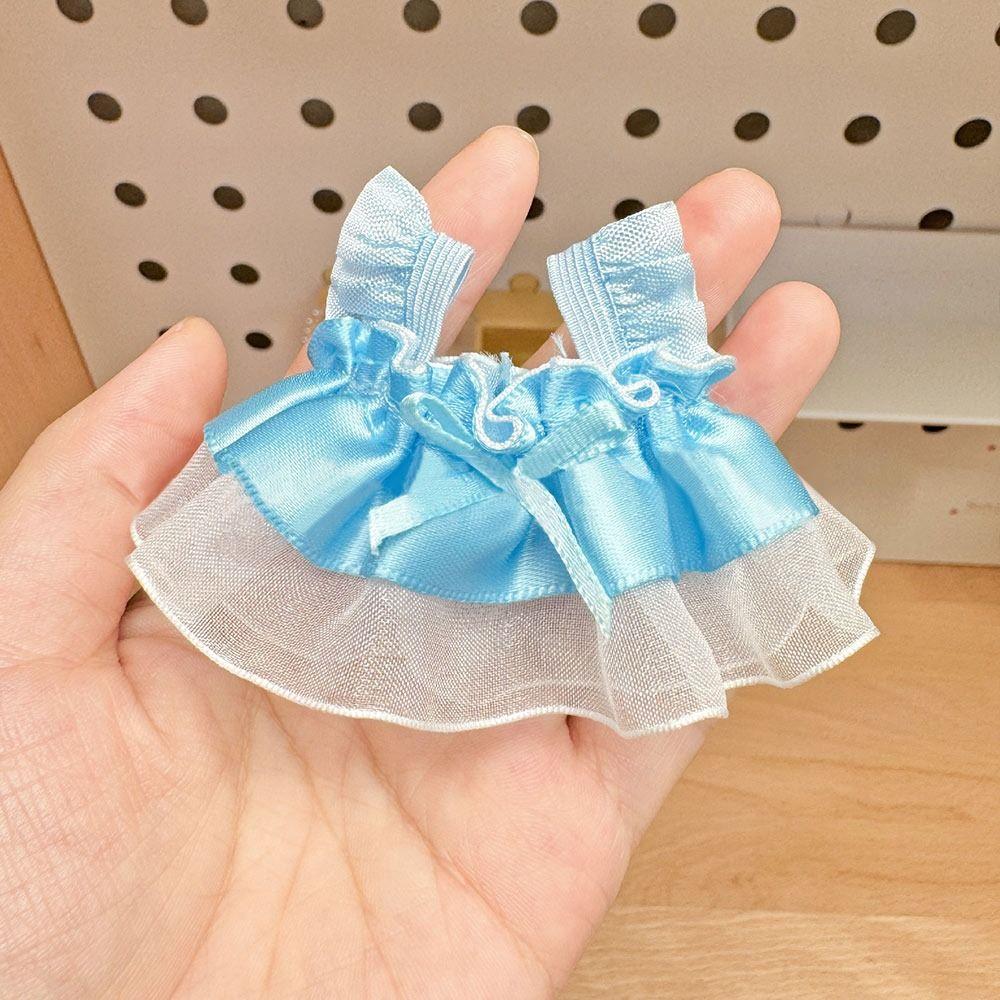 Милое платье принцессы, одежда, украшения, плюшевые куклы, одежда для 10~15 см хлопковой куклы/кукол-айдолов EXO