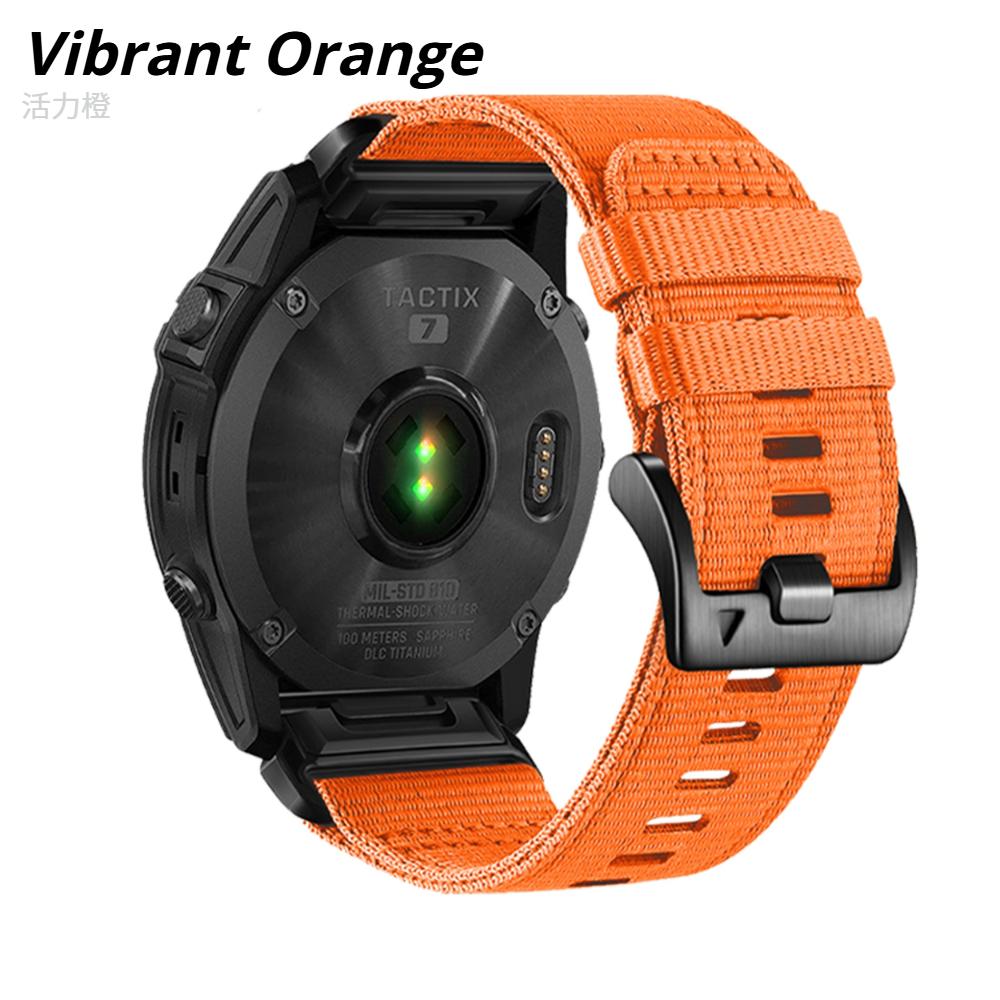 22 мм 26 мм Быстросъемный нейлоновый ремешок для часов Garmin Fenix 8 E 5 5X 6 6X Pro 7X Epix Pro/Forerunner 970 965/Descent G2/Enduro 3 Запасной ремешок для запястья