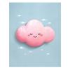 Różowa Chmurka Różowa Chmurka, 50X70 Cm, Bez Ramy, Papier Matowy 230 Gsm