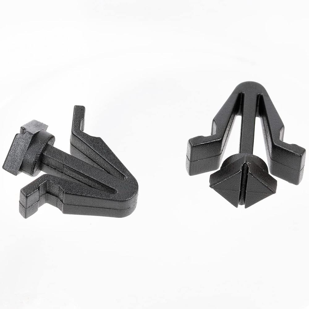 50Pcs 01553-03831 Clip Black Clip Replacement Car Accessories Parts Moulding Clips For Car