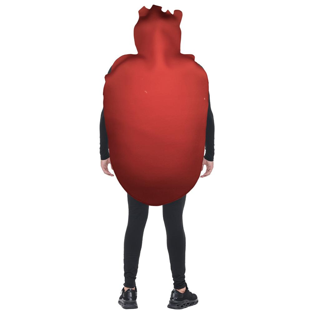 Adult Sponge Heart Costume for Carnival Stage Performance Cosplay with Digital Print