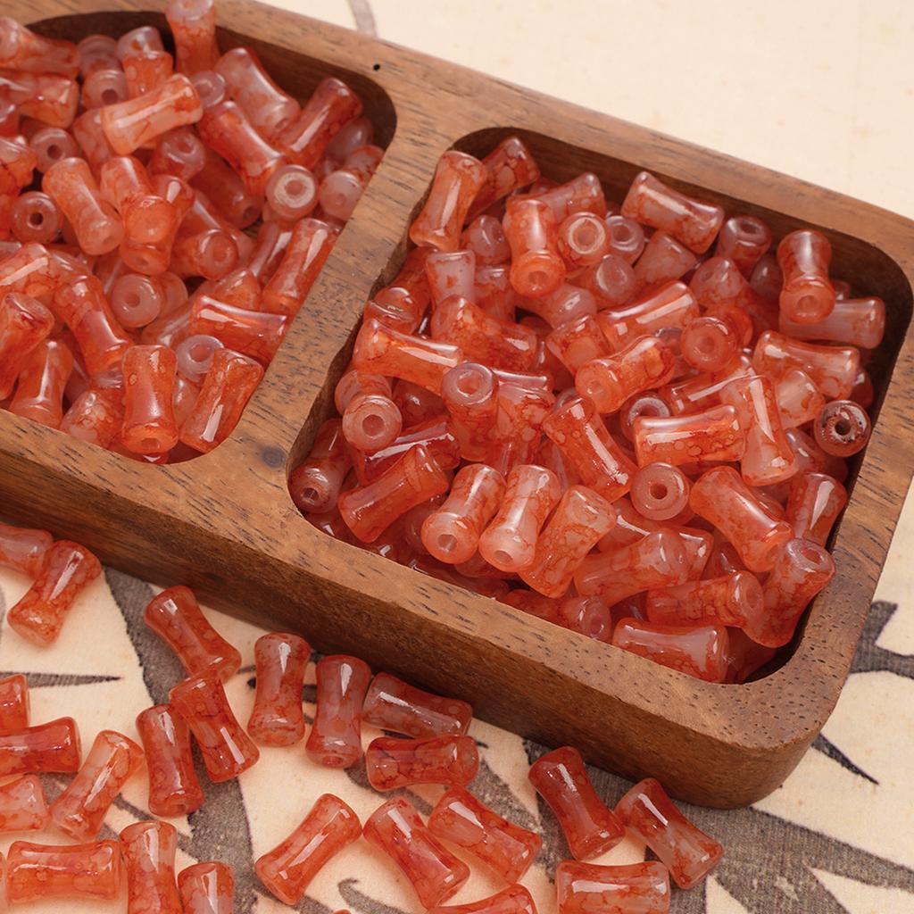 Стеклянные ореолы для окрашивания Бамбуковые бусины Бусины в старинном стиле Бусины ручной работы Аксессуары для бисера Глазурь Имитация нефрита Бусины Материалы