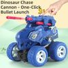 Off-Road Vehicle Dual Ballistic Drop-Resistant Car Retractable Dinosaur Car  Children's Toy