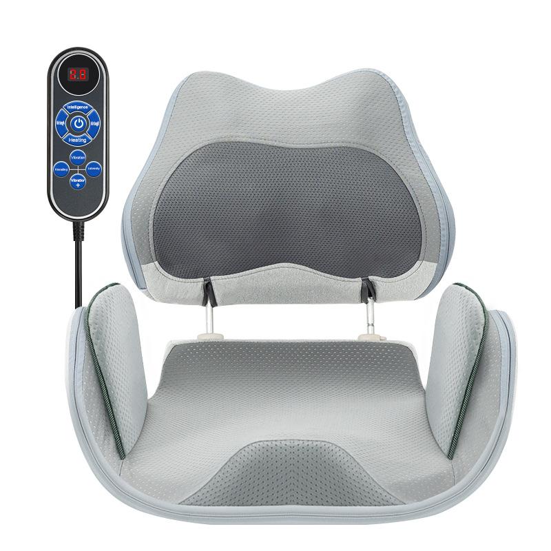 Electric Massage Cushion Pelvic Bone Instrument Cushion Retract Hips Lift Hips Multi-Function Household Fold Waist Massager
