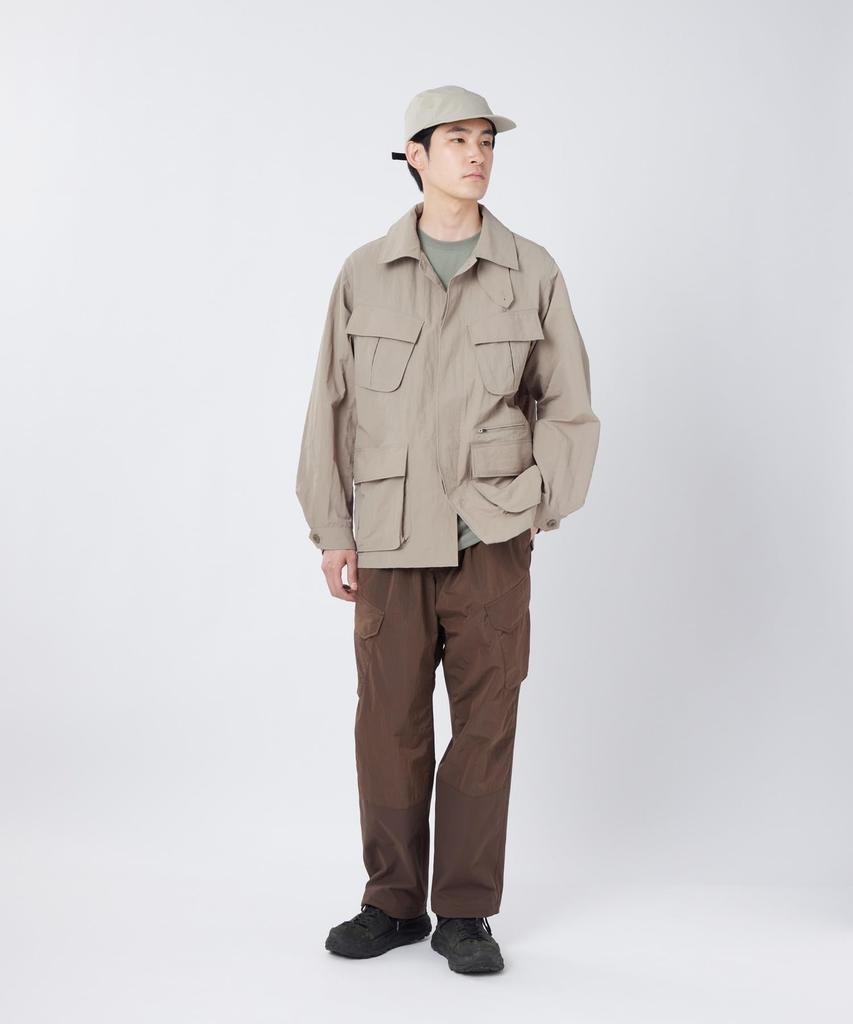 Snow Peak Нейлоновая куртка-ветровка Верхняя одежда Куртка GREIGE M JK-26SU006 Мужская Женская