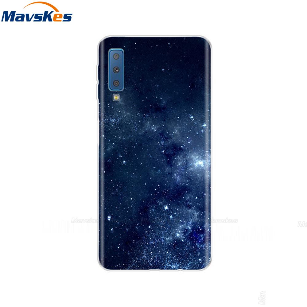 Силиконовый Чехол Для Samsung Galaxy A7 2018 Чехол A750 A750F Чехол 6.0' ТПУ Чехол для Телефона Для Samsung A 7 2018 750 750F Fundas Coque