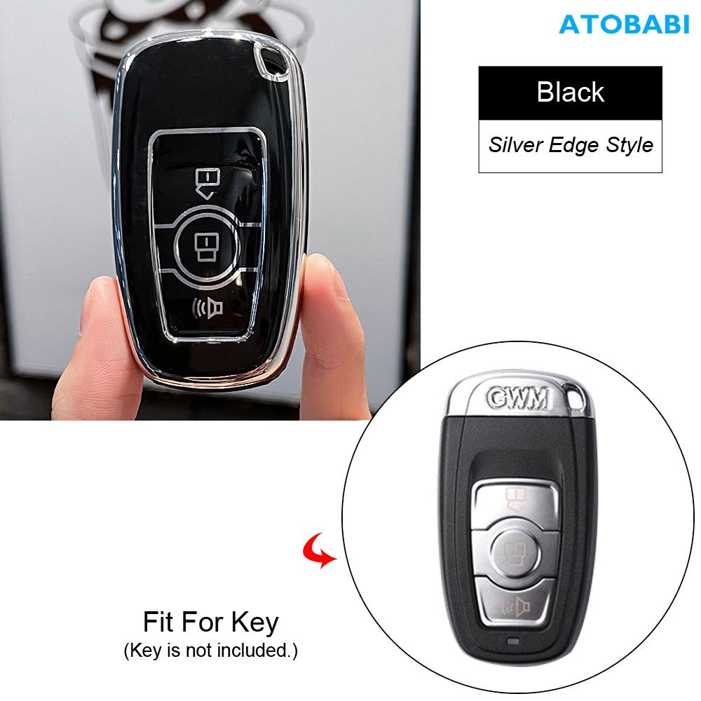 ТПУ чехол для автомобильного ключа, умный чехол с дистанционным управлением, протектор, автоаксессуары для GWM Great Wall Haval H6 ID46 433 МГц, брелок для бесключевого доступа