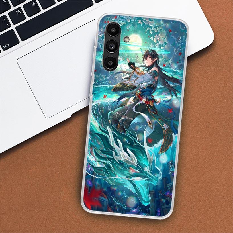 Чехол для телефона Honkai Star Rail Dan Heng для Samsung Galaxy A51 A71 A50 A70 A40 A30 A20E A10 A41 A31 A21S A11 A01 A6 A8 + A7 A9 Plus