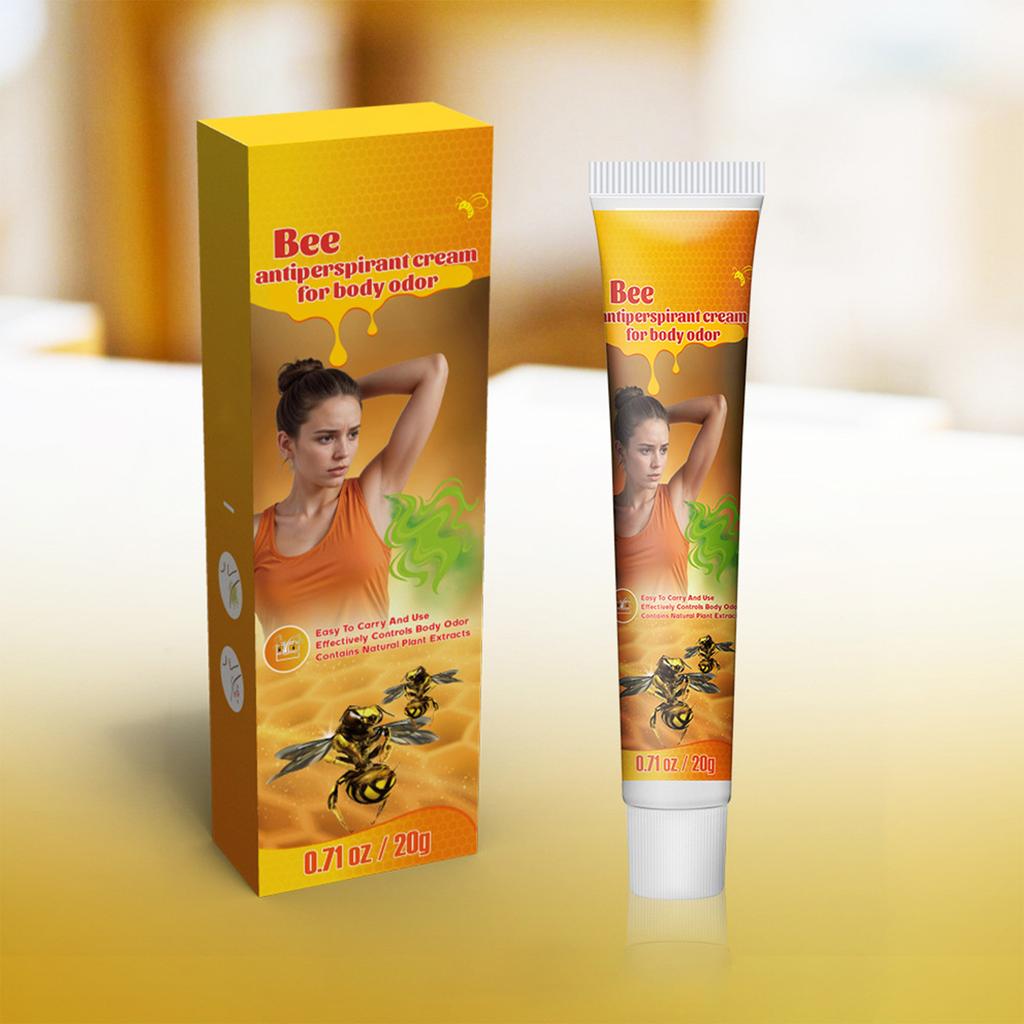 Bee Body Ointment Underarm Odor Cream Long Lasting Body 20g