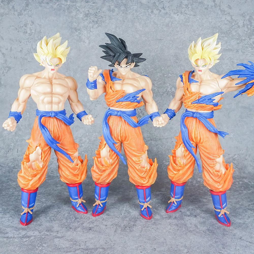 Dragon Ball Z Son Goku Pvc Action Figure With Assembly For Collectors And Fans