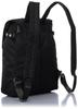 Nylon X Cowhide Combination Series Backpack 2060446 Black [Isaac]