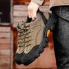 Fashion Genuine Leather Men's Casual Shoes Outdoor Sneakers Non-Slip Sports Hiking Footwear Leisure Walk Male Treking Footwear Trainers