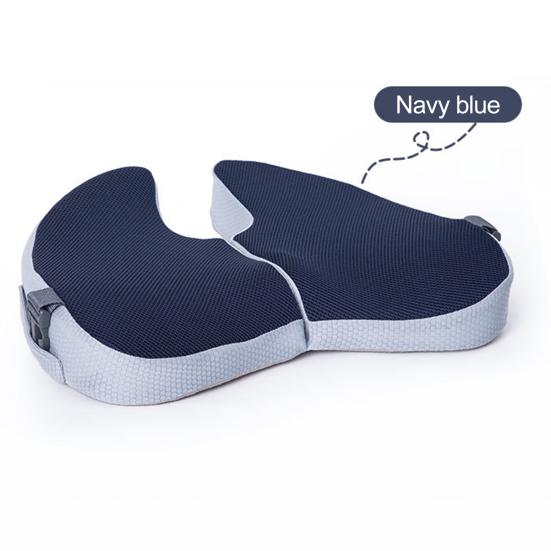 Эргономичная подушка для ягодиц, подушка для сиденья при геморрое, поддержка копчика, коррекция осанки, поддержка с эффектом памяти
