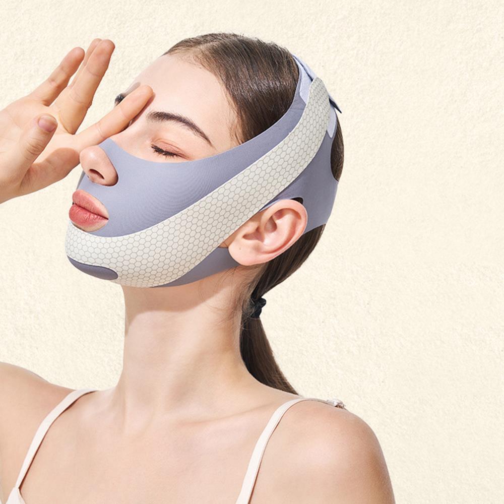 Thin Face Bandage V Line Face Lift Tightening Mask Double Chin Tightener Facial Wrinkles Anti Sagging Facial Massager Skin Care