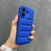 Роскошная Мягкая Пуховая Куртка Силиконовый Чехол Для iPhone 17 16 15 13 12 14 Pro Max Plus Ударопрочный Защита Камеры Ремешок на Запястье Чехол