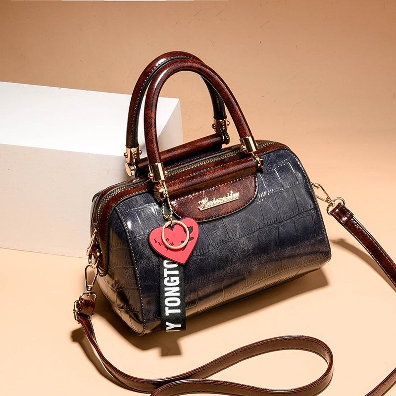 Женские винтажные сумки через плечо из искусственной кожи Маленькие сумки Tote Clutch
