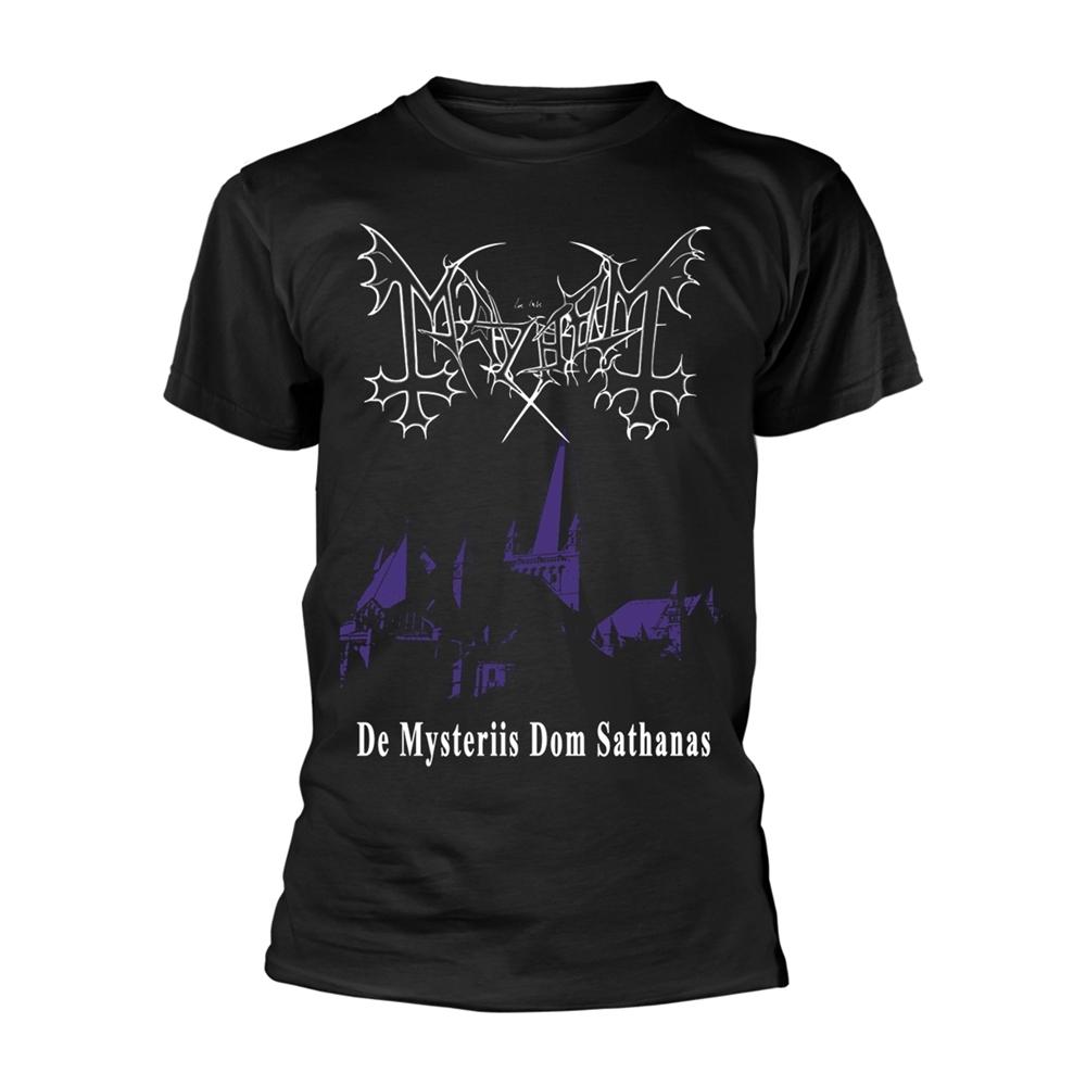 Mayhem Unisex Adult De Mysteriis Dom Sathanas Back Print T-Shirt