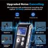 16GB Digital Voice Recorder Voice Activated Recorder with Playback 3072KBPS Upgraded Portable Tape Recorder