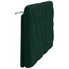 Headboard Cushion Dark Green 140 cm Velvet