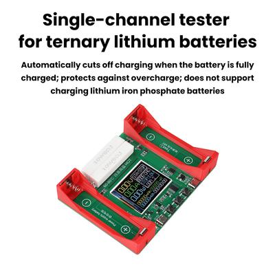 BT4-1CHN 21700 Литий-ионный аккумулятор Модуль тестера емкости Батарея MAh MWh Цифровой детектор мощности батареи 21700 Электронная нагрузка Тестер Тип-C