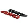 3D Metal 4WD Logo Letters Badge Car Sticker Decal For Hyundai Jeep KIA Renault Toyota Mini Hodna AWD Emblem Sticker Accessories