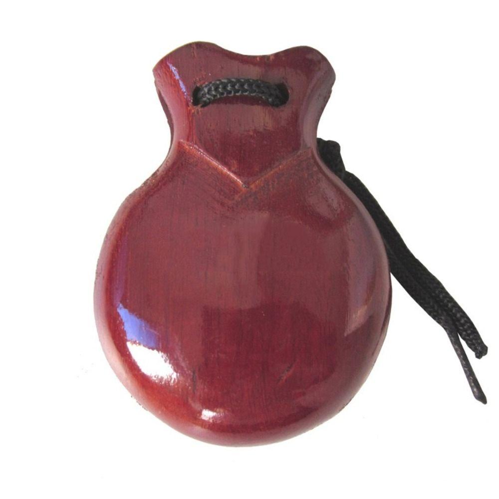 with String Wooden Clapper Traditional Design Percussion Castanets Wood Castanets  Music Class