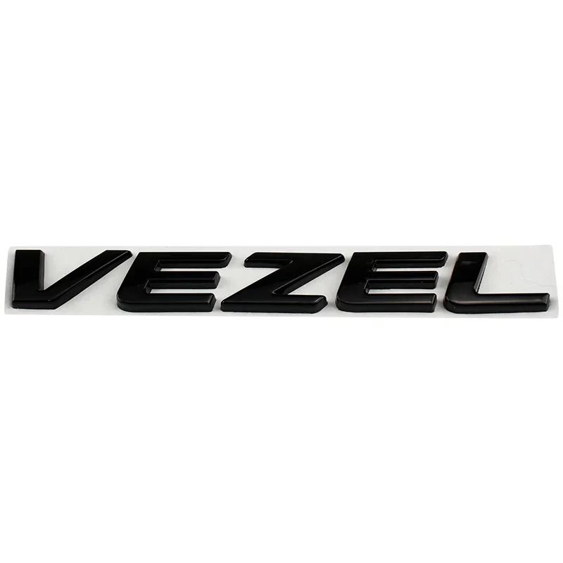 MPC4 Metal 3D Car Sticker Body Side Badge Styling for Honda Vezel Logo 2023 2019 2021 2020 Auto Rear Trunk Emblem Decals Accessories