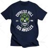 Футболка мужская Cypress Hill - LA 1988 Sugar Skull Official Licensed Large Size из хлопка S-5XL