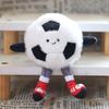 Doll Pendant Hanging Decoration Sports Theme Design Soft Plush Fabric Doll Charm Soccer Basketball Badminton Styles Doll Toy