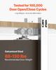 VEVOR Pocket Door Frame Kit 762 mm Pocket Door Kit with Steel Studs, For Home Doors, Two-Way Soft Close Mechanism, Smooth & Quiet Sliding