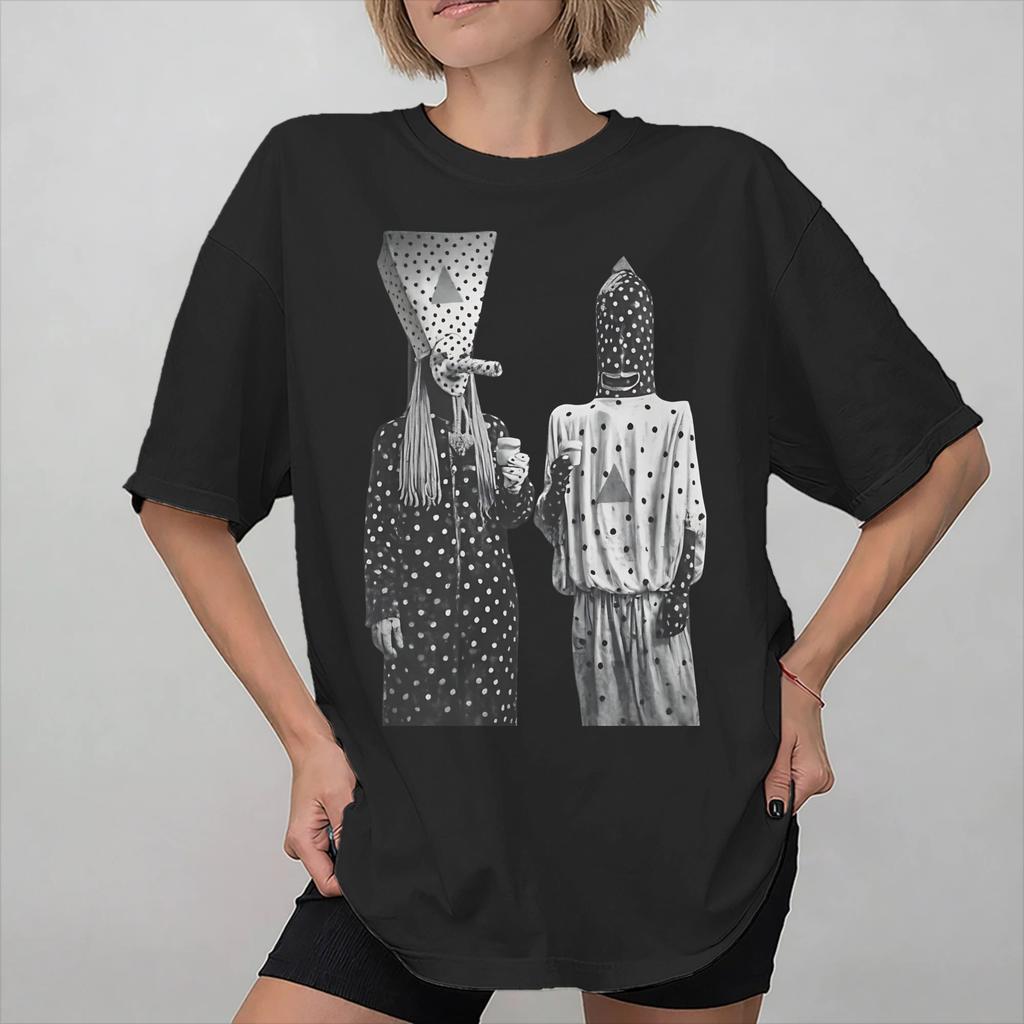 Angine de Poitrine Band Graphic Printed T Shirt Unisex Women Cotton Tee Shirt Clothing