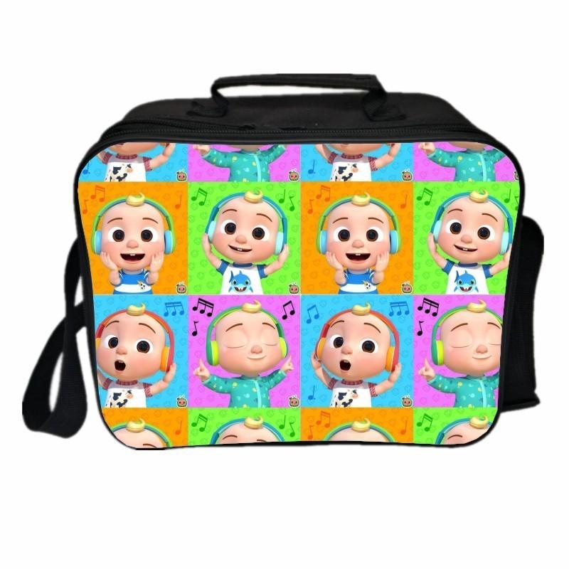 Cocomelon Insulated Lunch Box Bag With Large Capacity For Childrens Outdoor Adventures