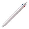 Шариковая ручка Mitsubishi Pencil 3-цветная Jet Stream 0.5 Белая Светло-розовая Легко писать SXE350705W.51