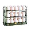 Egg- Storage Container, Egg- Rack Plastic Storage Box Container Organizer Fridge Box For Home Space Saver-