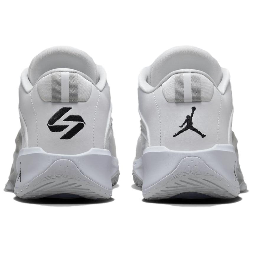 Air Jordan Luka 3 PF TB Белые Кроссовки для мужчин Серо-Туманный Сирена-Красный Черный FQ7455-106