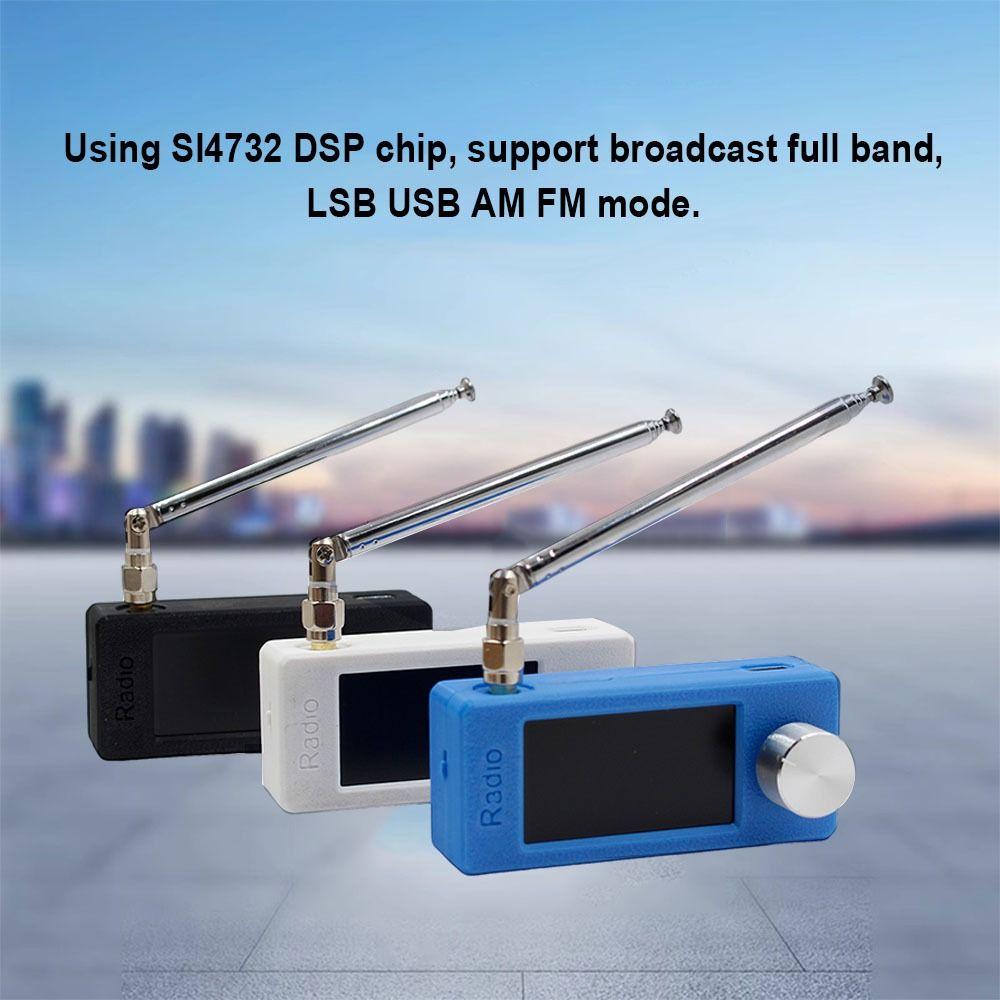 Звукозаписывающее мини-радио SW LW AM FM SSB полнодиапазонный мини-приемник SI4732 DSP радиозапись звука