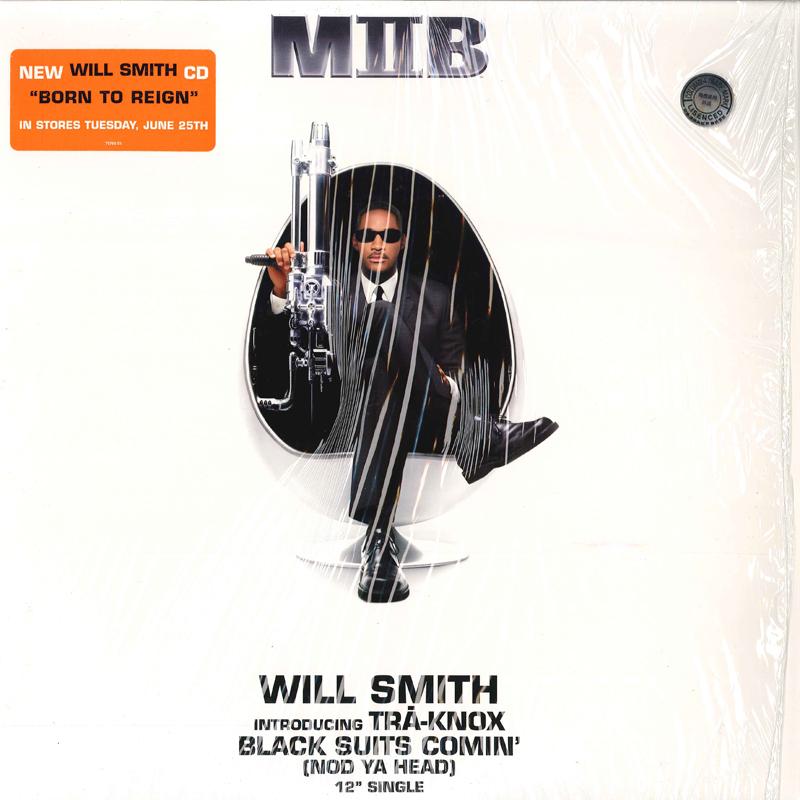 12-дюймовая пластинка WILL SMITH Black Suits Comin Nod Ya Head 4479768 COLUMBIA 2002 США Рэп Хип-Хоп R&B Б/у