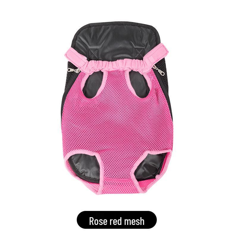 Рюкзак для домашних животных: Дышащая сетчатая дорожная сумка для кошек и собак