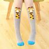 3D Cartoon Pure Cotton Mid-Calf & Knee-High Socks for Girls - Cute Spring/Autumn Wear