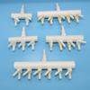 2Pcs/Lot 2~6Way Plastic Aquarium Air Pump Hose Splitter Air Flow Control Valve Fish Tank Oxygen Distributor Divider with Switch