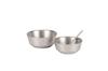 Snow Peak Titanium Double Bowl 400 TW-240, Ideal for Camping and Outdoors, Double-Layered