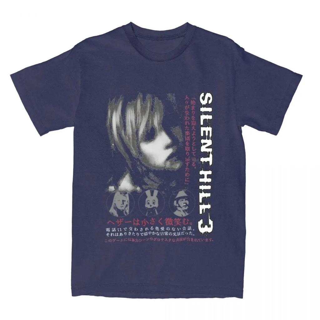 Новинка Хоррор Игра Silent Hill 3 Футболка Мужская Женская Футболка Heather Mason Футболка Летняя Одежда