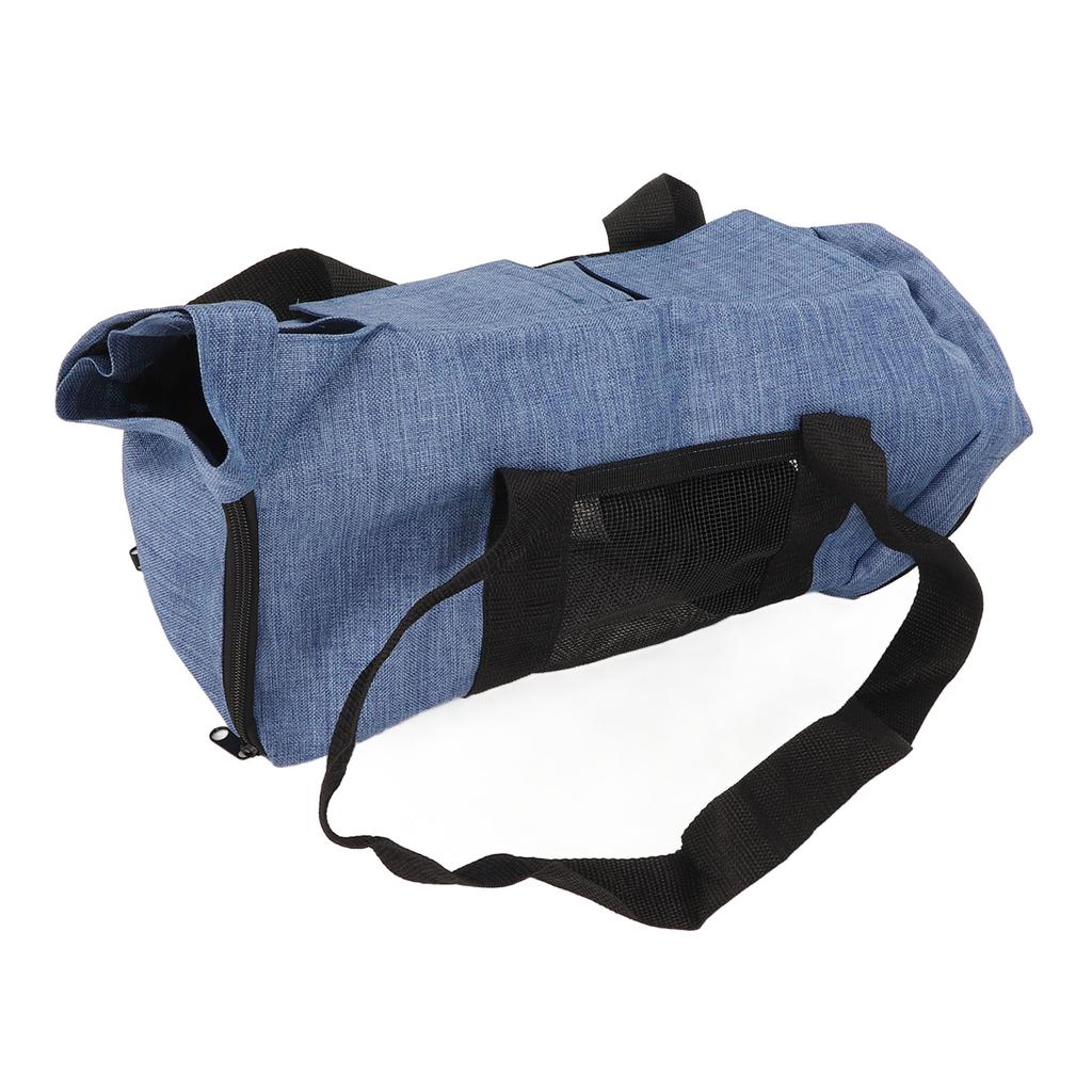 Cat Grooming Carry Bag Adjustable Neck Circumference Breathable Foldable Portable Pet Bathing Bag