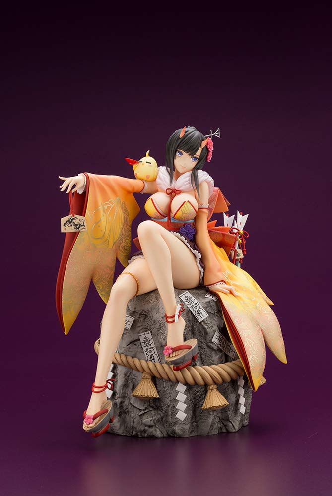 Kotobukiya Azur Lane Ryuho Новогодняя шкала Высота 220 мм Окрашенная готовая фигурка (Танцевальная версия.) 1/7 прибл.